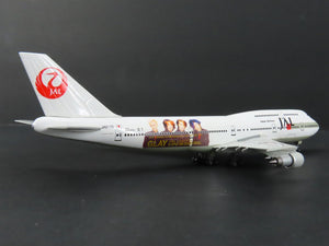 1:400 Scale Jet Air Die-Cast Japan Airlines GLAY Expo '99 Boeing 747 Airliner