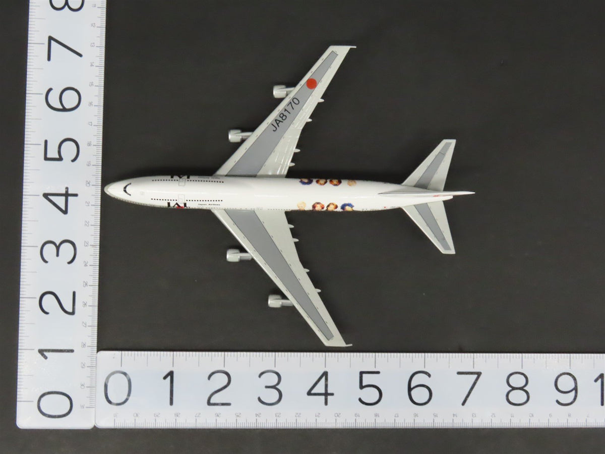 1:400 Scale Jet Air Die-Cast Japan Airlines GLAY Expo &#39;99 Boeing 747 Airliner