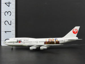 1:400 Scale Jet Air Die-Cast Japan Airlines GLAY Expo '99 Boeing 747 Airliner