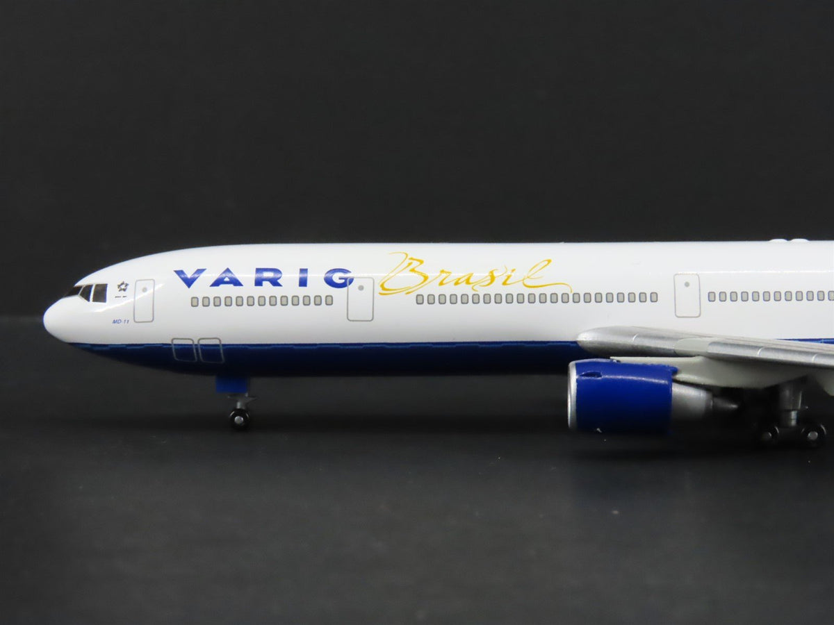 1:400 Scale Dragon Wings Premiere 55326 Die-Cast Varig Brasil MD-11 Airliner