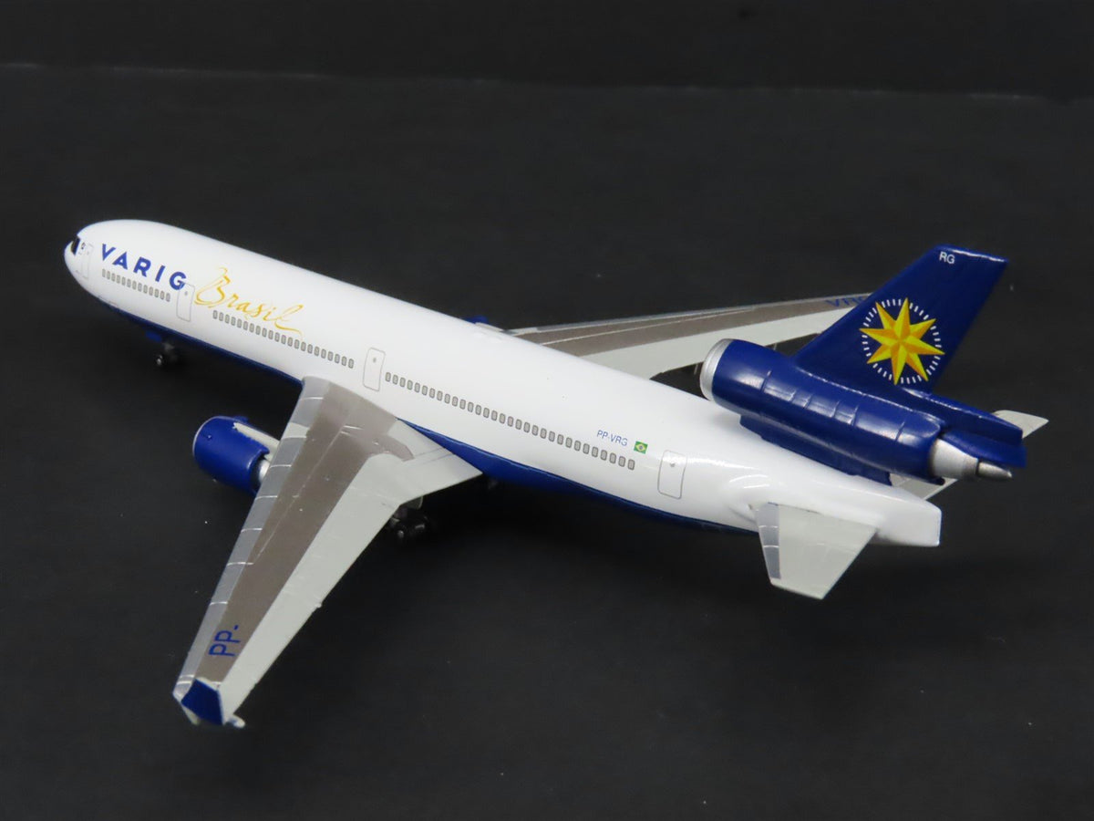 1:400 Scale Dragon Wings Premiere 55326 Die-Cast Varig Brasil MD-11 Airliner