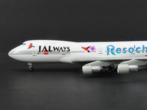 1:400 Dragon Wings Premiere 55190 Die-Cast Jalways Resocha B-747-200 Airliner