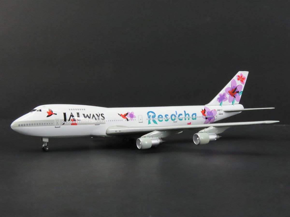 1:400 Dragon Wings Premiere 55190 Die-Cast Jalways Resocha B-747-200 Airliner