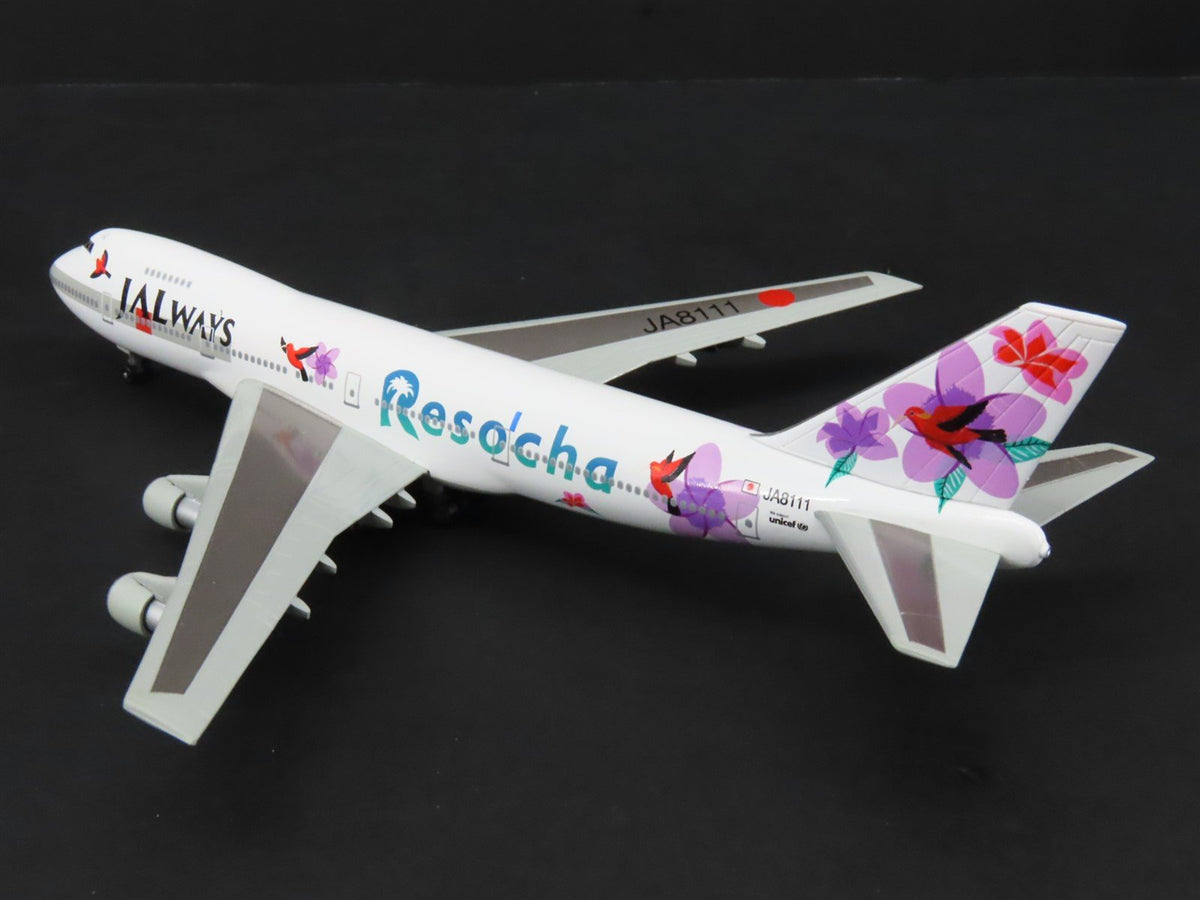 1:400 Dragon Wings Premiere 55190 Die-Cast Jalways Resocha B-747-200 Airliner