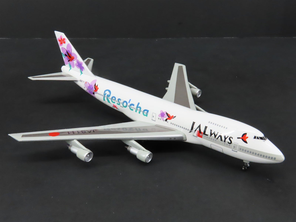 1:400 Dragon Wings Premiere 55190 Die-Cast Jalways Resocha B-747-200 Airliner
