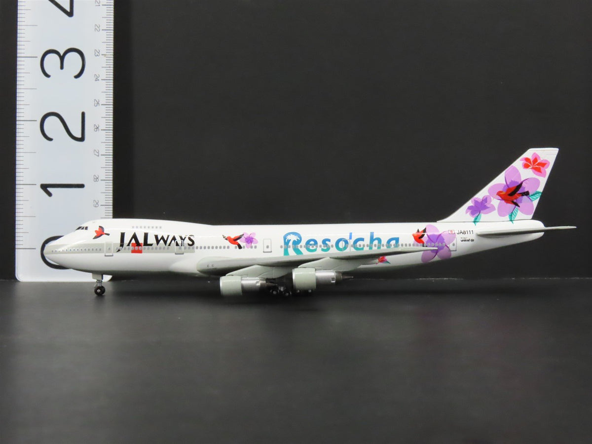 1:400 Dragon Wings Premiere 55190 Die-Cast Jalways Resocha B-747-200 Airliner