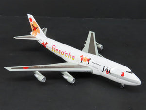 1:400 Dragon Wings 55208 Die-Cast JAL Japan Airlines Resocha B-747-300 Airliner