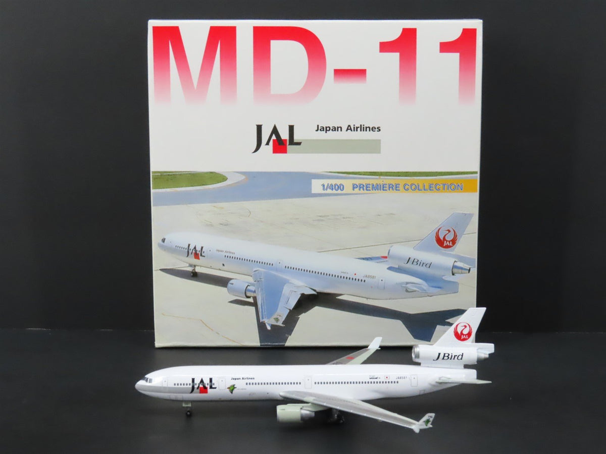 1:400 Dragon Wings 55334 Die-Cast JAL Japan Airlines J Bird MD-11 Airliner