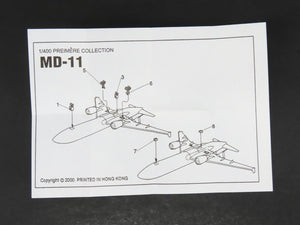 1:400 Dragon Wings 55334 Die-Cast JAL Japan Airlines J Bird MD-11 Airliner