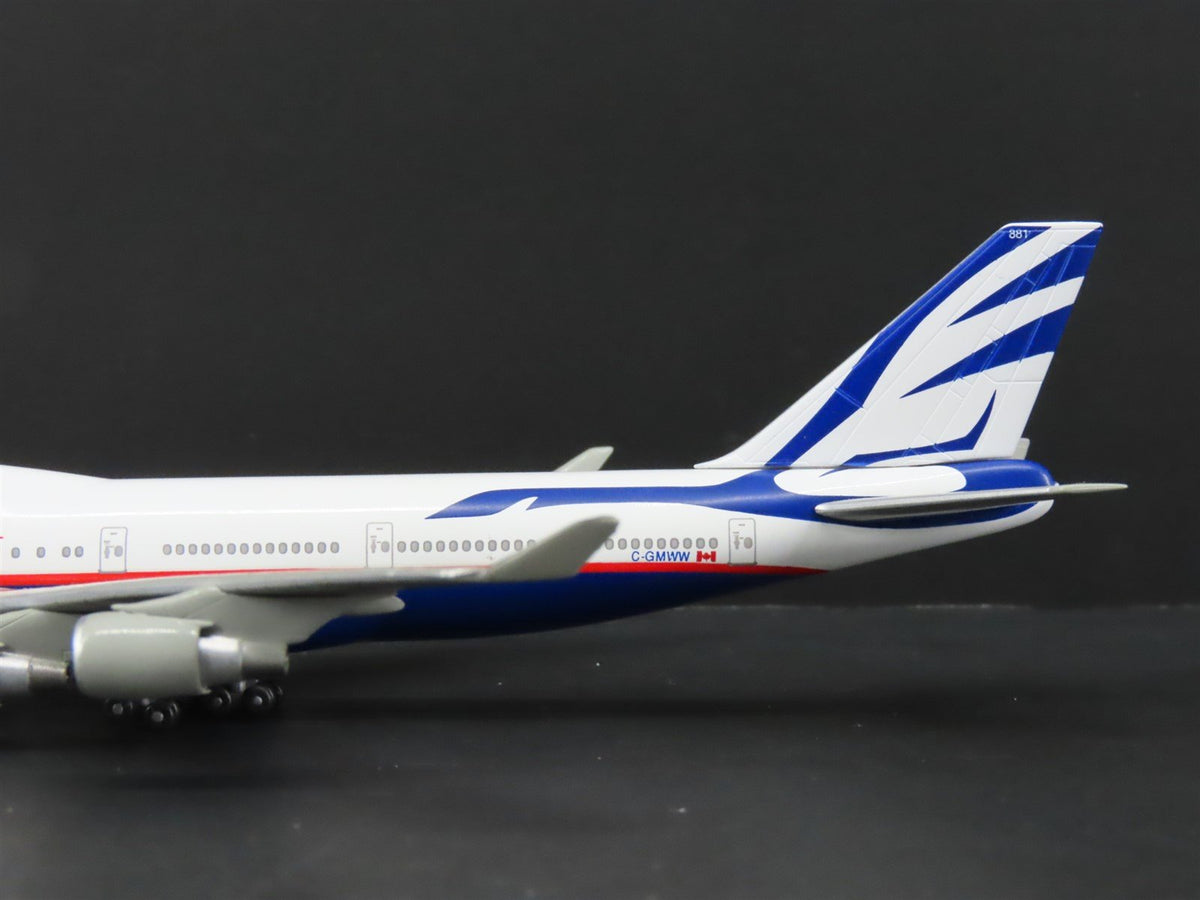 1:400 Dragon Wings 55132 Die-Cast Canadian Airlines Boeing 747-475 Airliner