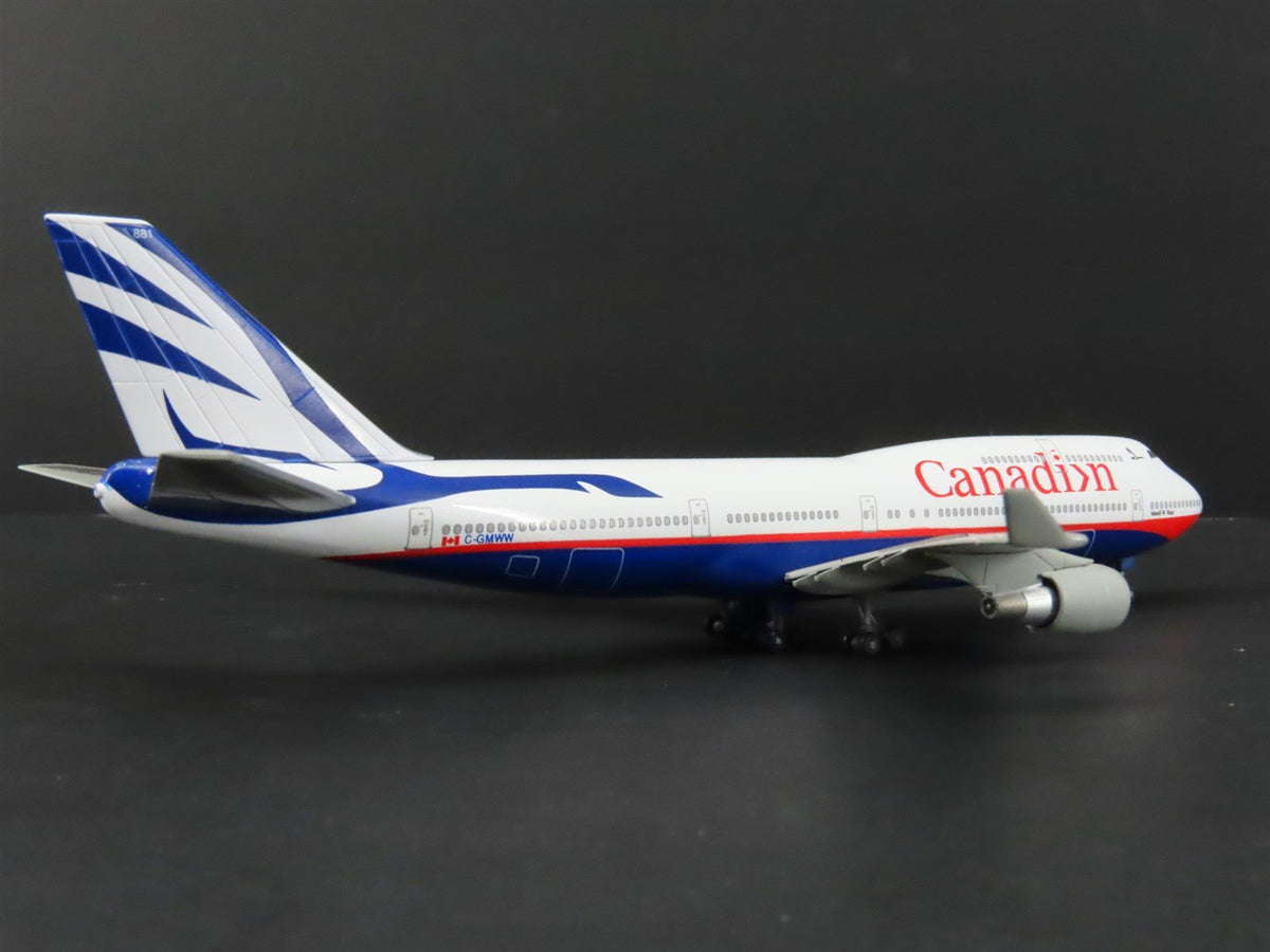 1:400 Dragon Wings 55132 Die-Cast Canadian Airlines Boeing 747-475 Airliner