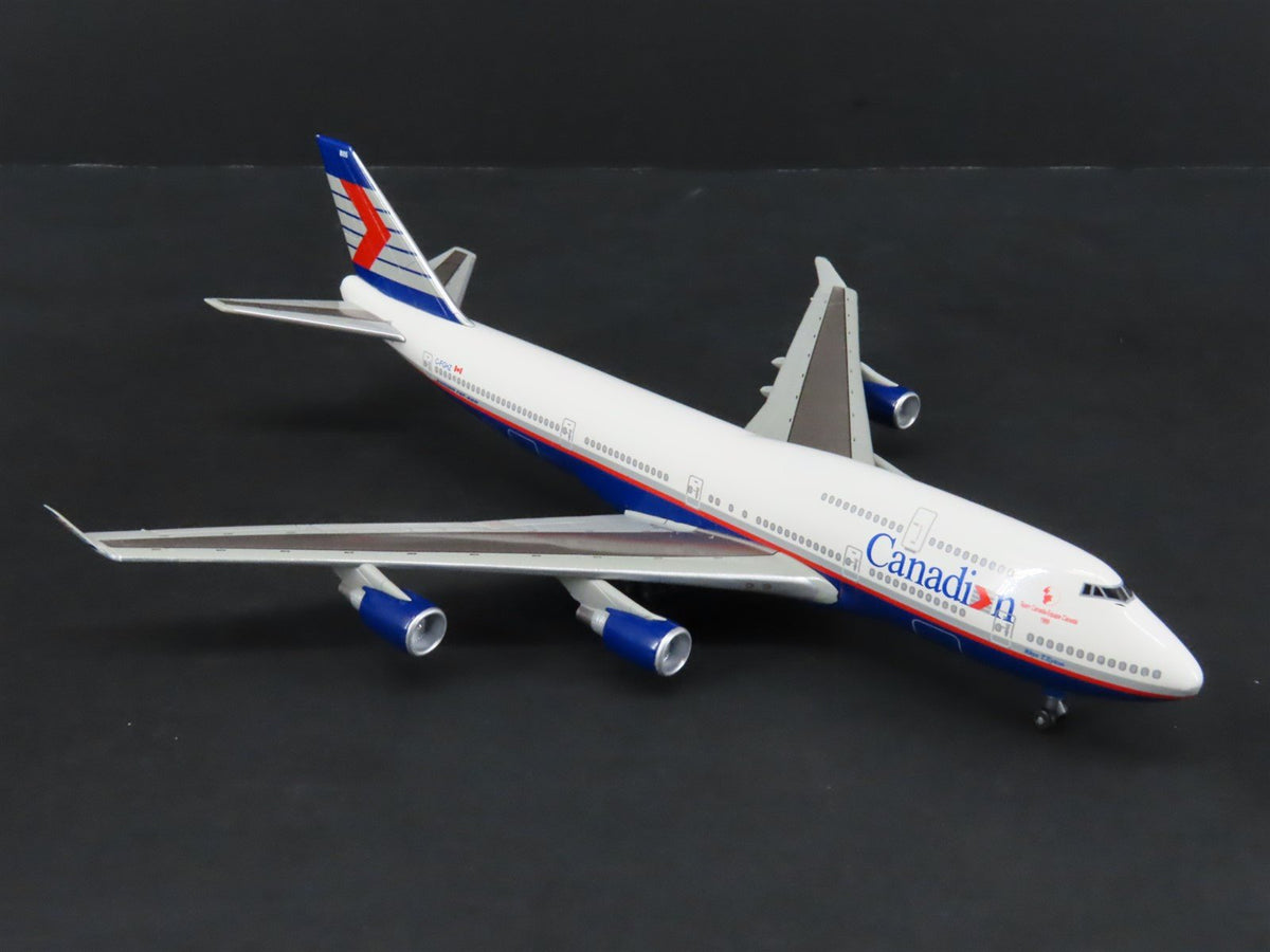 1:400 Dragon Wings 55134 Die-Cast Canadian Airlines Boeing 747-475 Airliner