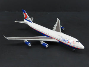 1:400 Dragon Wings 55134 Die-Cast Canadian Airlines Boeing 747-475 Airliner
