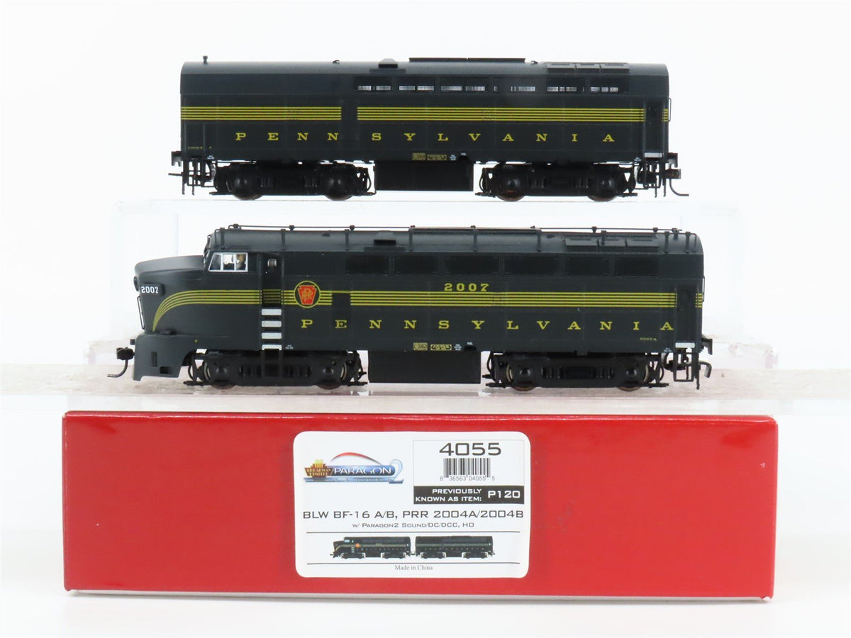 HO Broadway Limited BLI 4055 PRR Pennsylvania BF16 A/B Diesel Set DCC ONLY