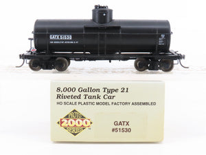 HO Scale PROTO 2000 GATX 8,000 Gallon Single Dome Tank Car #51530