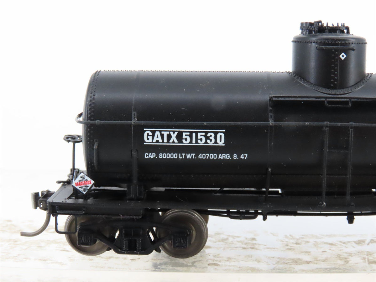 HO Scale PROTO 2000 GATX 8,000 Gallon Single Dome Tank Car #51530