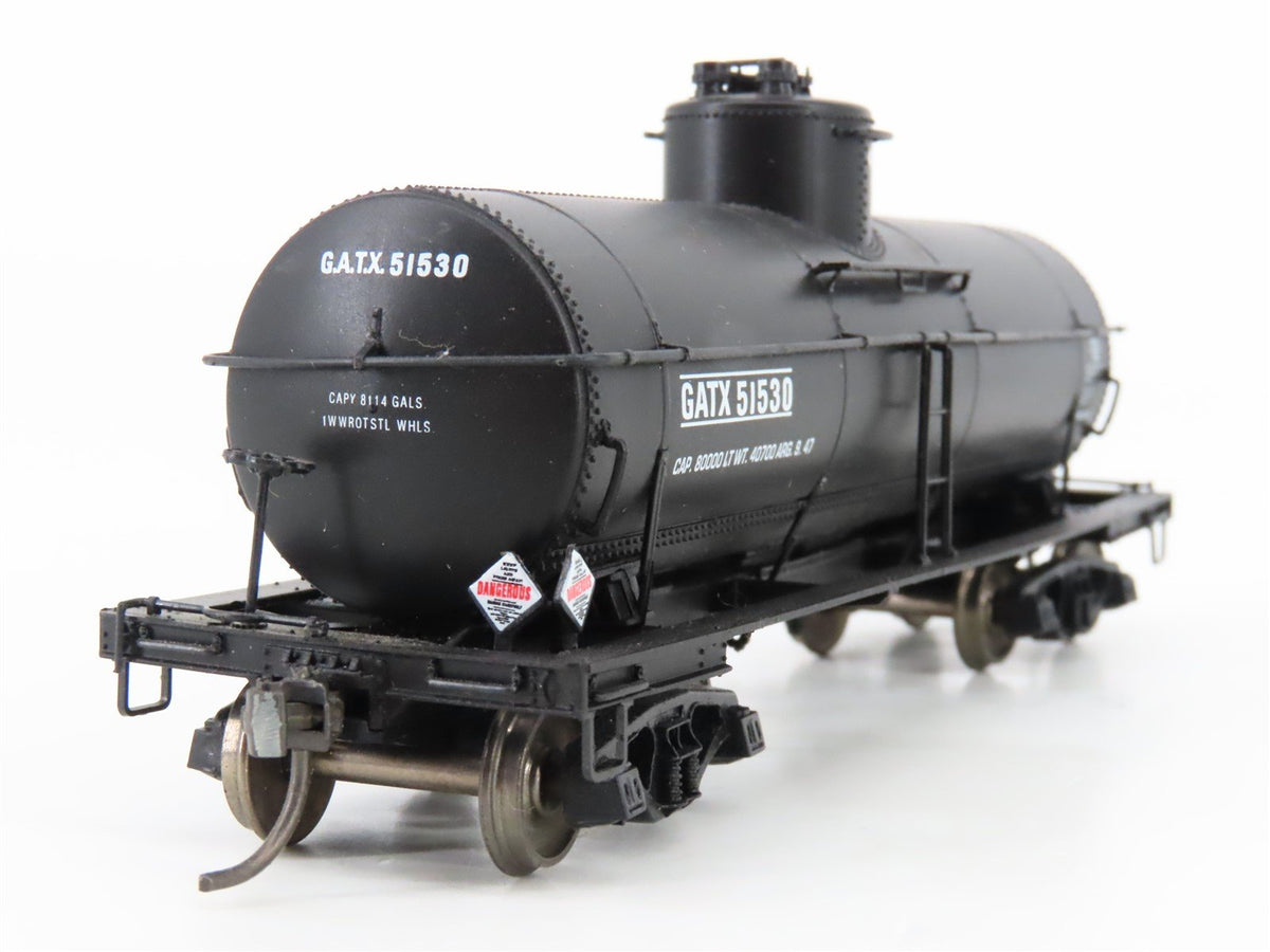 HO Scale PROTO 2000 GATX 8,000 Gallon Single Dome Tank Car #51530