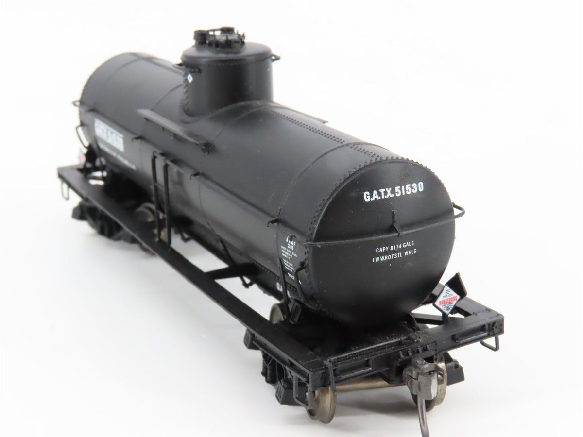 HO Scale PROTO 2000 GATX 8,000 Gallon Single Dome Tank Car #51530