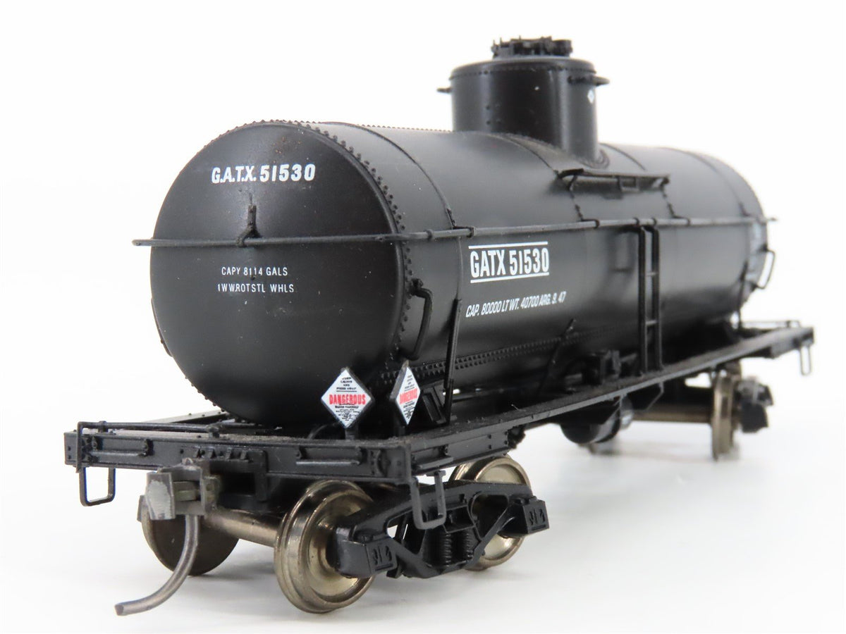 HO Scale PROTO 2000 GATX 8,000 Gallon Single Dome Tank Car #51530