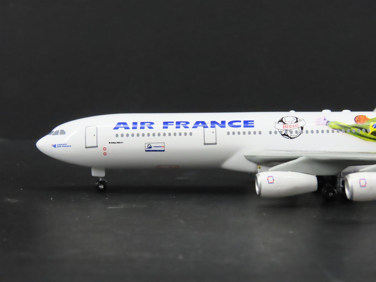 1:400 Dragon Wings Sky Club Die-Cast Air France World Cup &#39;98 A340-311 Airliner