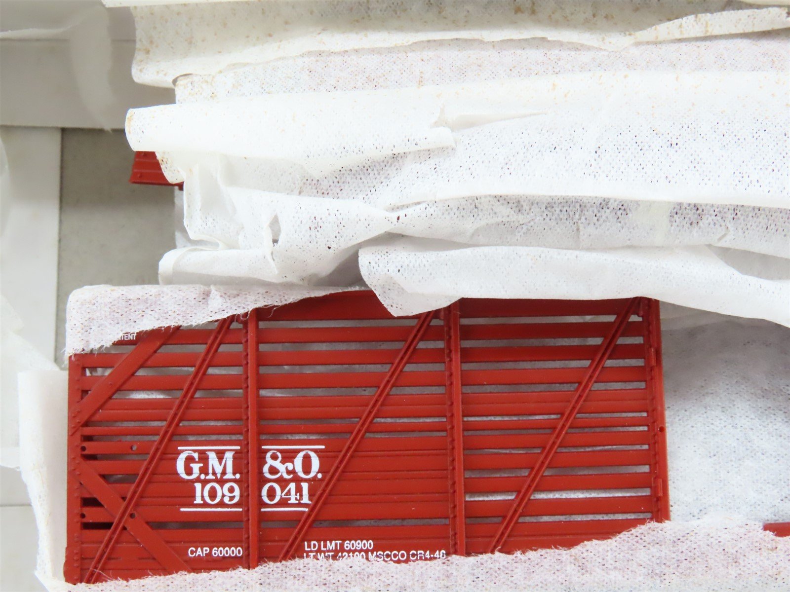 HO Scale PROTO 2000 Kit GM&O Gulf Mobile & Ohio Mather 40' Stock Car #109041