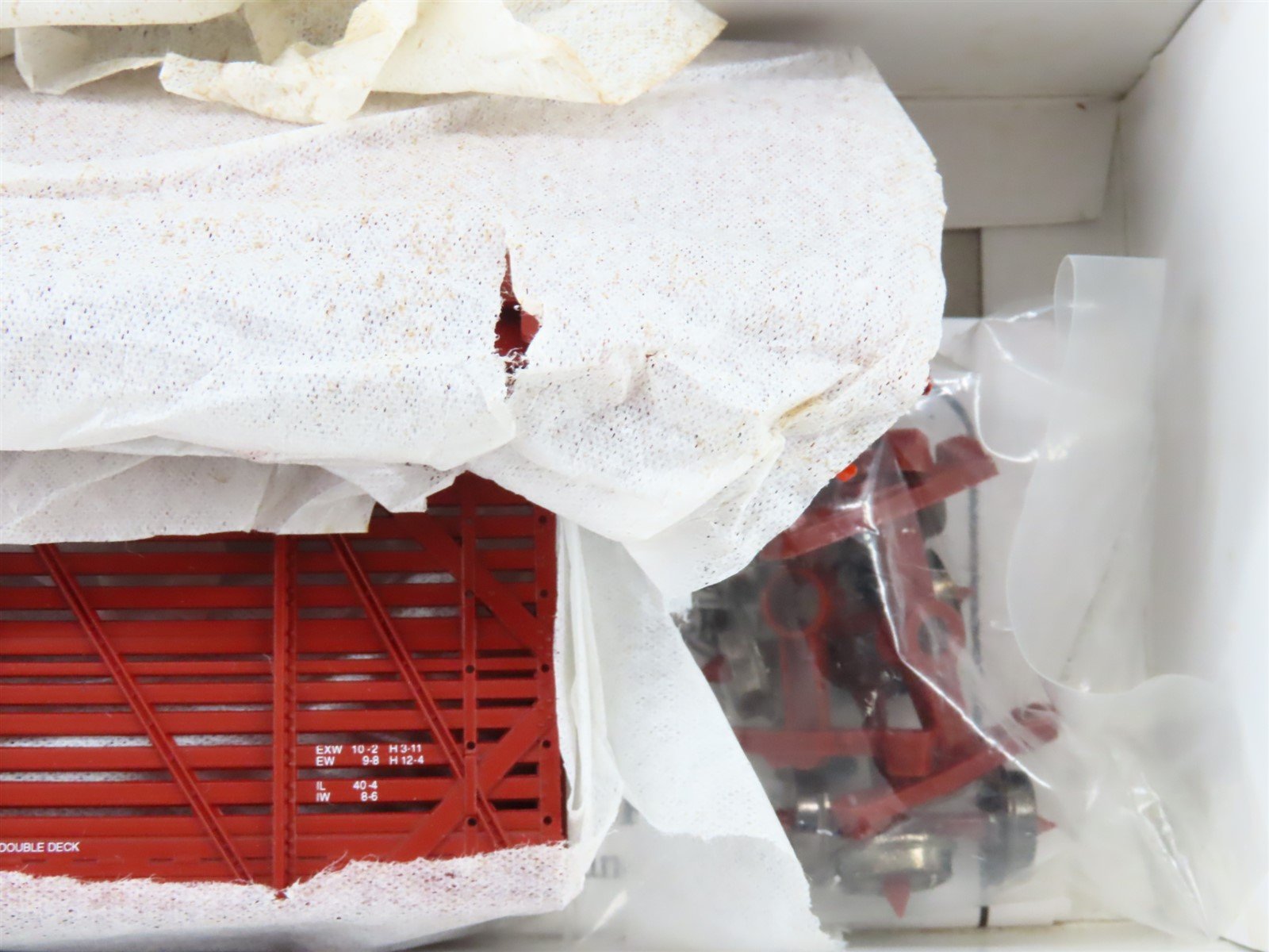 HO Scale PROTO 2000 Kit GM&O Gulf Mobile & Ohio Mather 40' Stock Car #109041