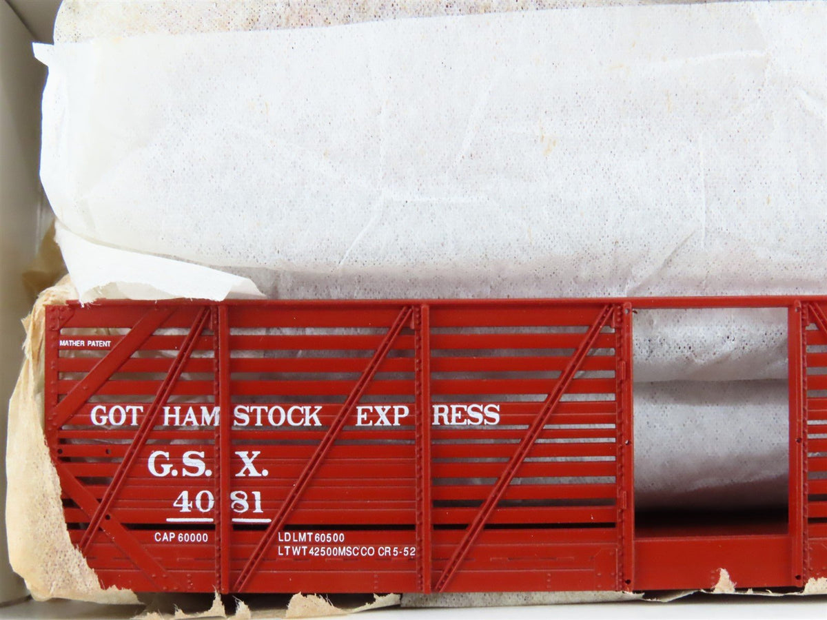 HO Scale PROTO 2000 Kit #21388 GSX Gotham Stock Express 40&#39; Stock Car #4081