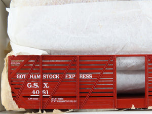HO Scale PROTO 2000 Kit #21388 GSX Gotham Stock Express 40' Stock Car #4081