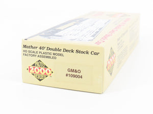 HO Scale PROTO 2000 GM&O Gulf Mobile & Ohio 40' Double Deck Stock Car #109004