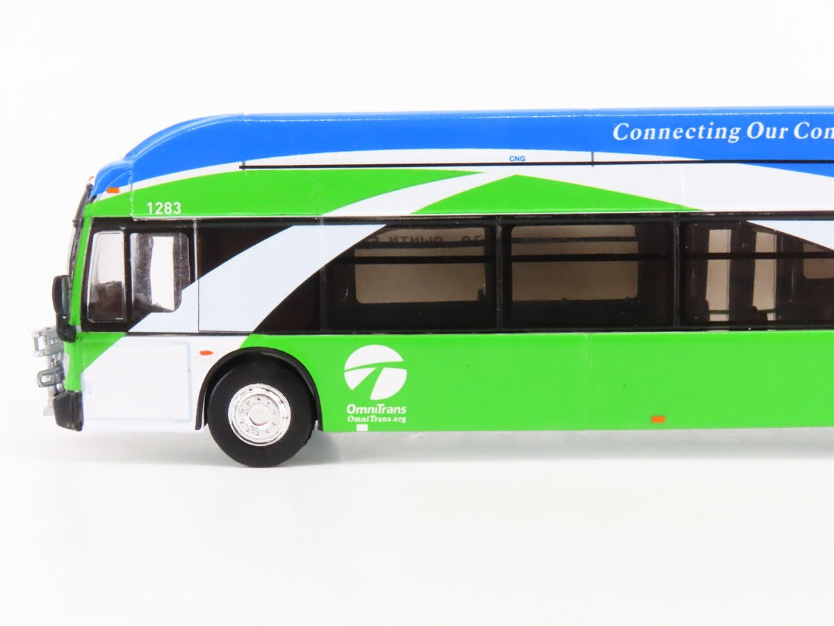 1:87 Scale Iconic Replicas 87-0235 Die-Cast OmniTrans Xcelsior Transit Bus