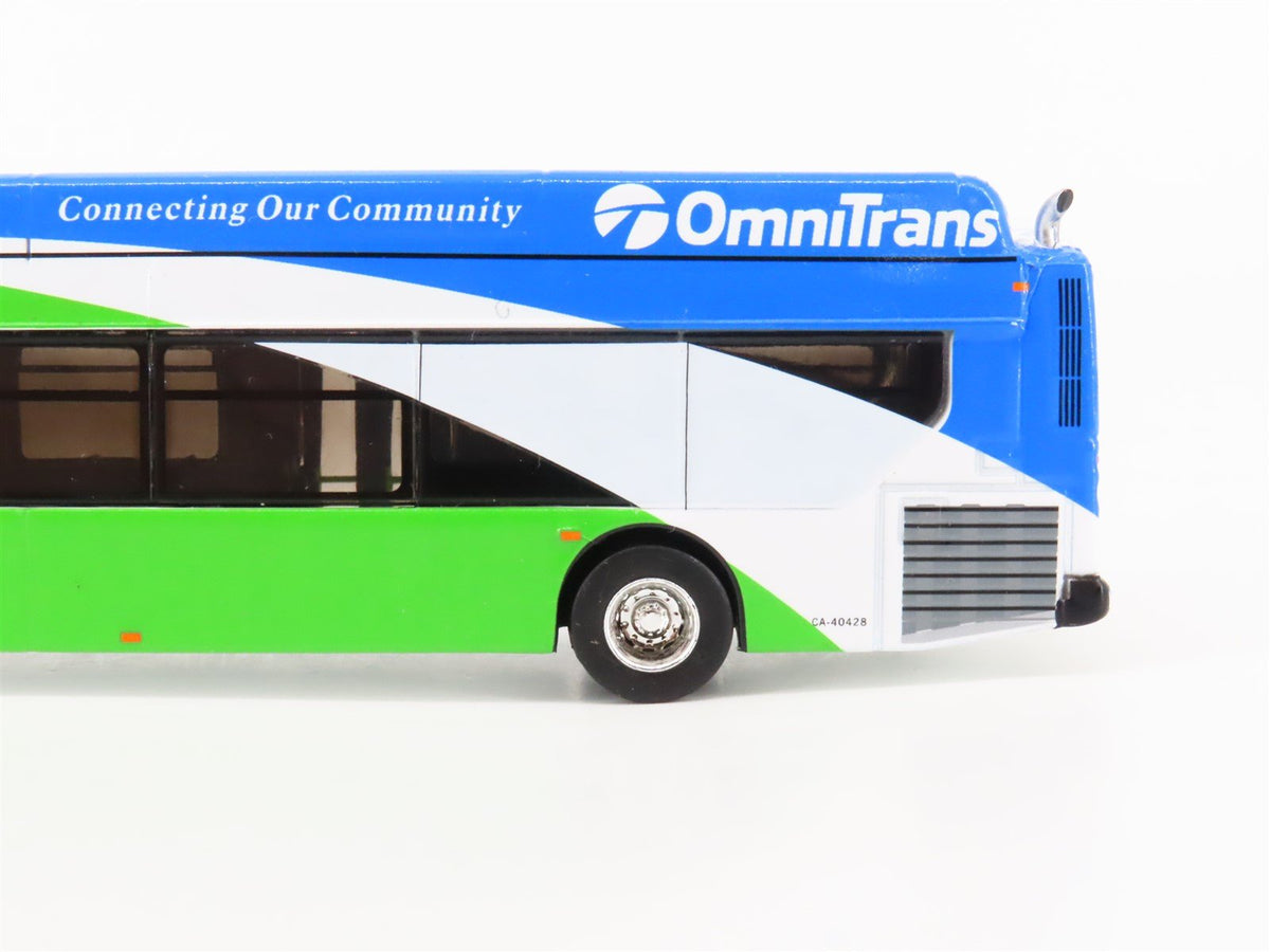 1:87 Scale Iconic Replicas 87-0235 Die-Cast OmniTrans Xcelsior Transit Bus