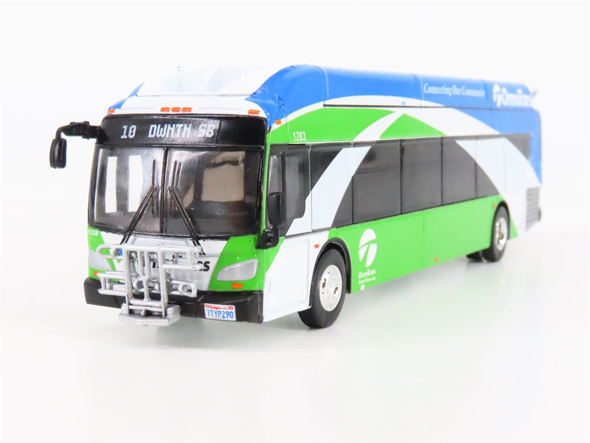 1:87 Scale Iconic Replicas 87-0235 Die-Cast OmniTrans Xcelsior Transit Bus
