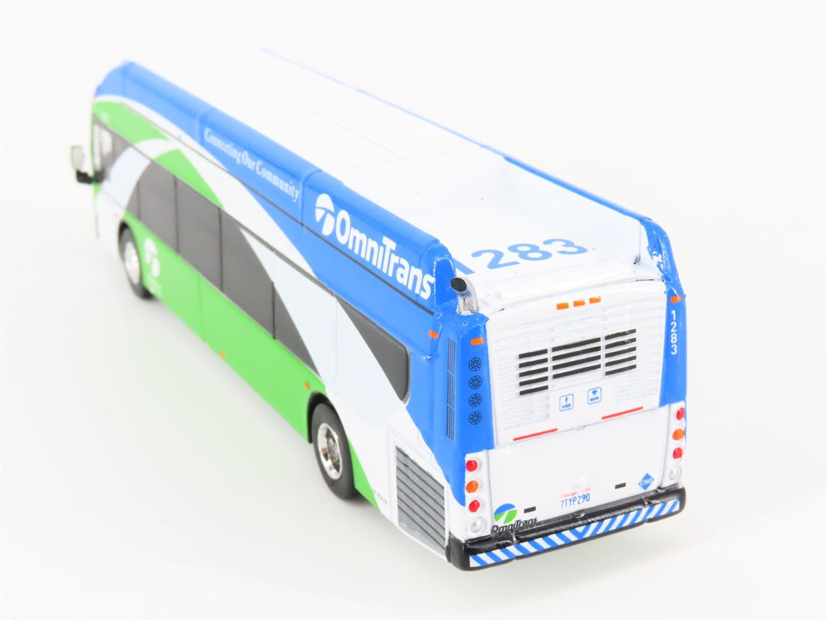 1:87 Scale Iconic Replicas 87-0235 Die-Cast OmniTrans Xcelsior Transit Bus