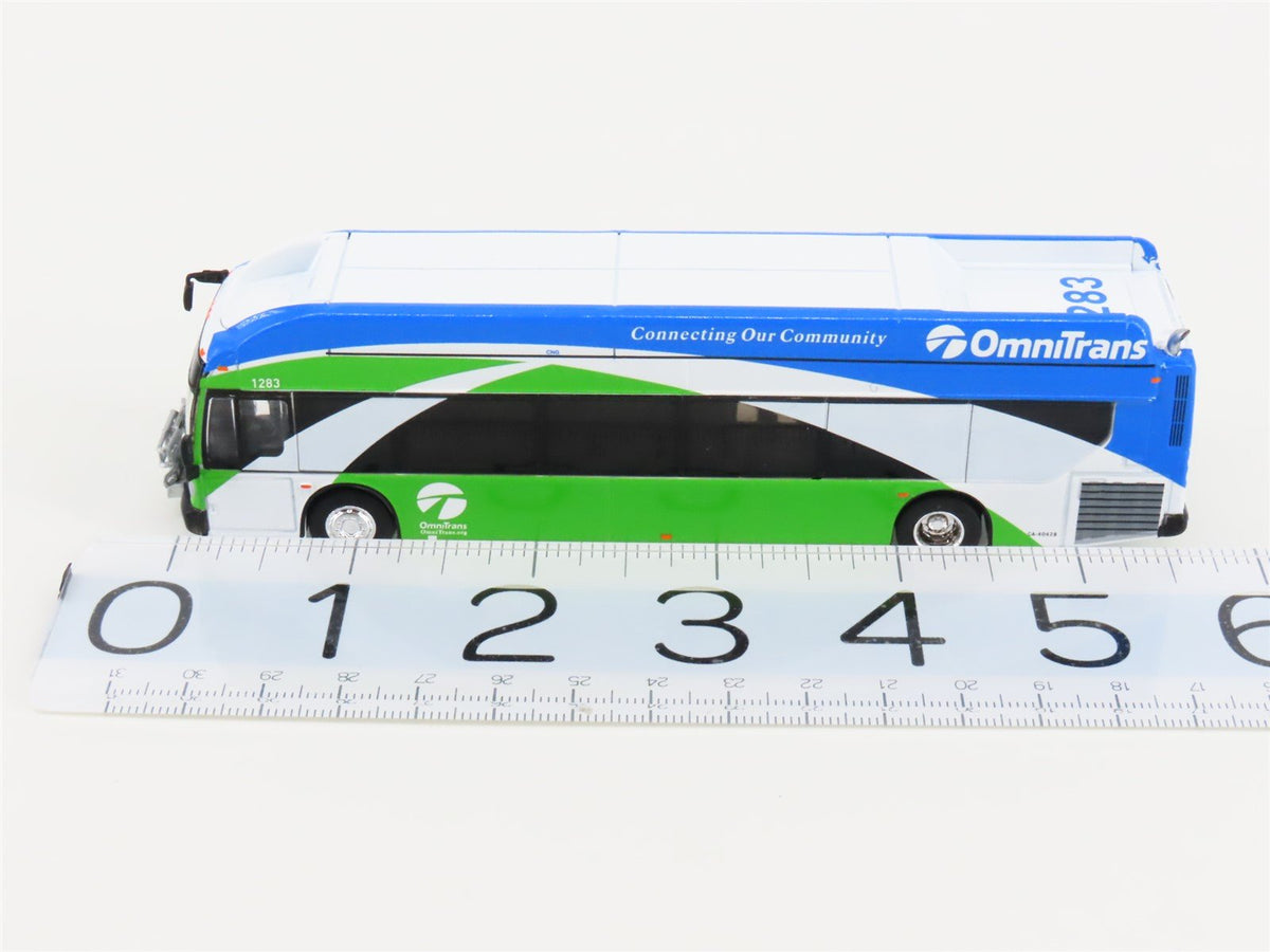 1:87 Scale Iconic Replicas 87-0235 Die-Cast OmniTrans Xcelsior Transit Bus