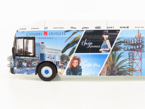 1:87 Scale Iconic Replicas Die-Cast Citadel Outlets Xcelsior Transit Bus