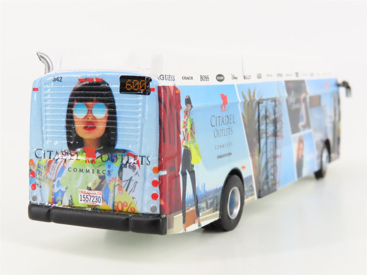1:87 Scale Iconic Replicas Die-Cast Citadel Outlets Xcelsior Transit Bus