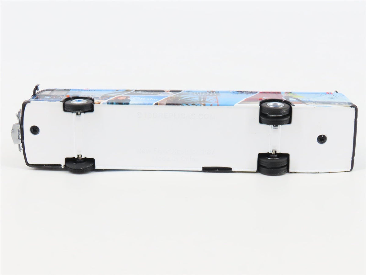 1:87 Scale Iconic Replicas Die-Cast Citadel Outlets Xcelsior Transit Bus