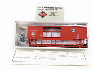 HO PROTO 2000 Kit #21021 GTW Grand Trunk Western 50' Automobile Box Car #591543