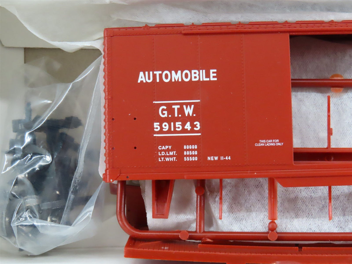 HO PROTO 2000 Kit #21021 GTW Grand Trunk Western 50&#39; Automobile Box Car #591543