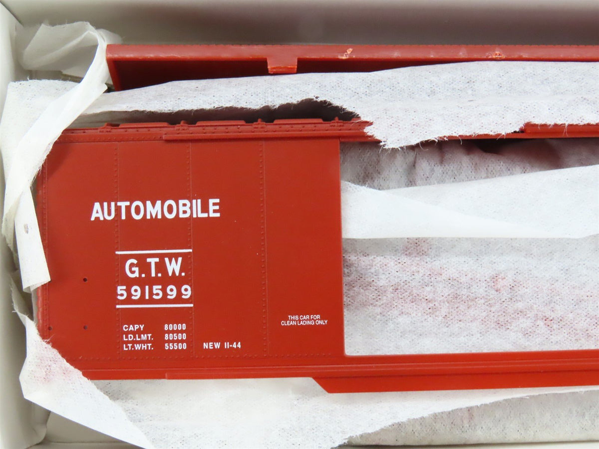 HO PROTO 2000 Kit #21022 GTW Grand Trunk Western 50&#39; Automobile Box Car #591599