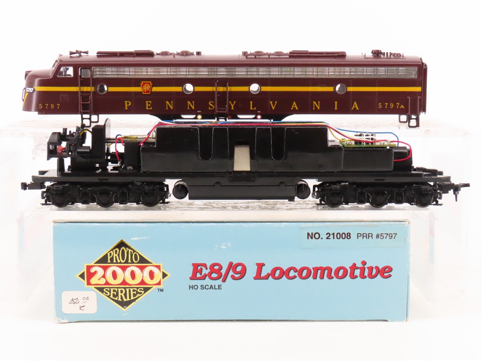 HO Scale Proto 2000 21008 PRR Pennsylvania E8/9A Diesel Loco #5797A