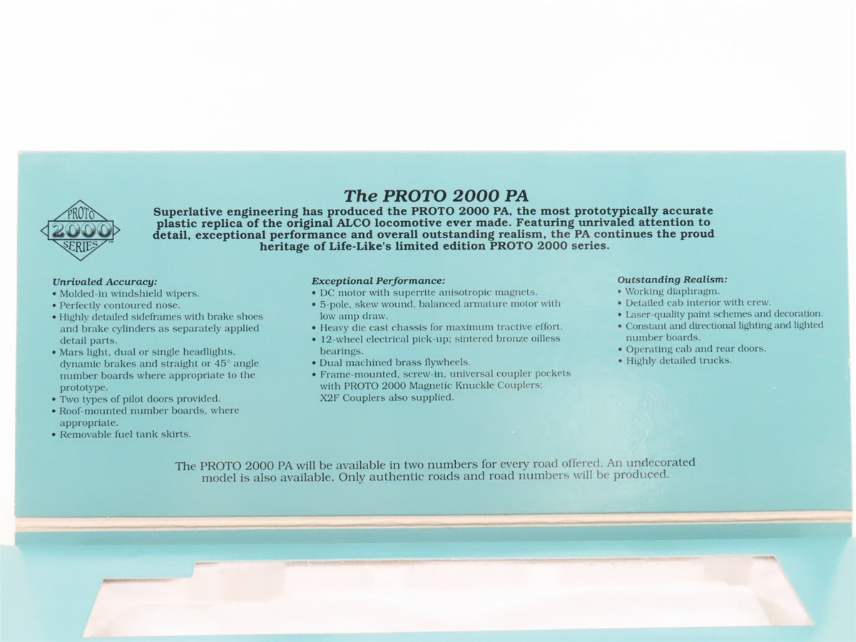 HO Scale Proto 2000 21685 PRR Pennsylvania Alco PA Diesel Loco #5753A