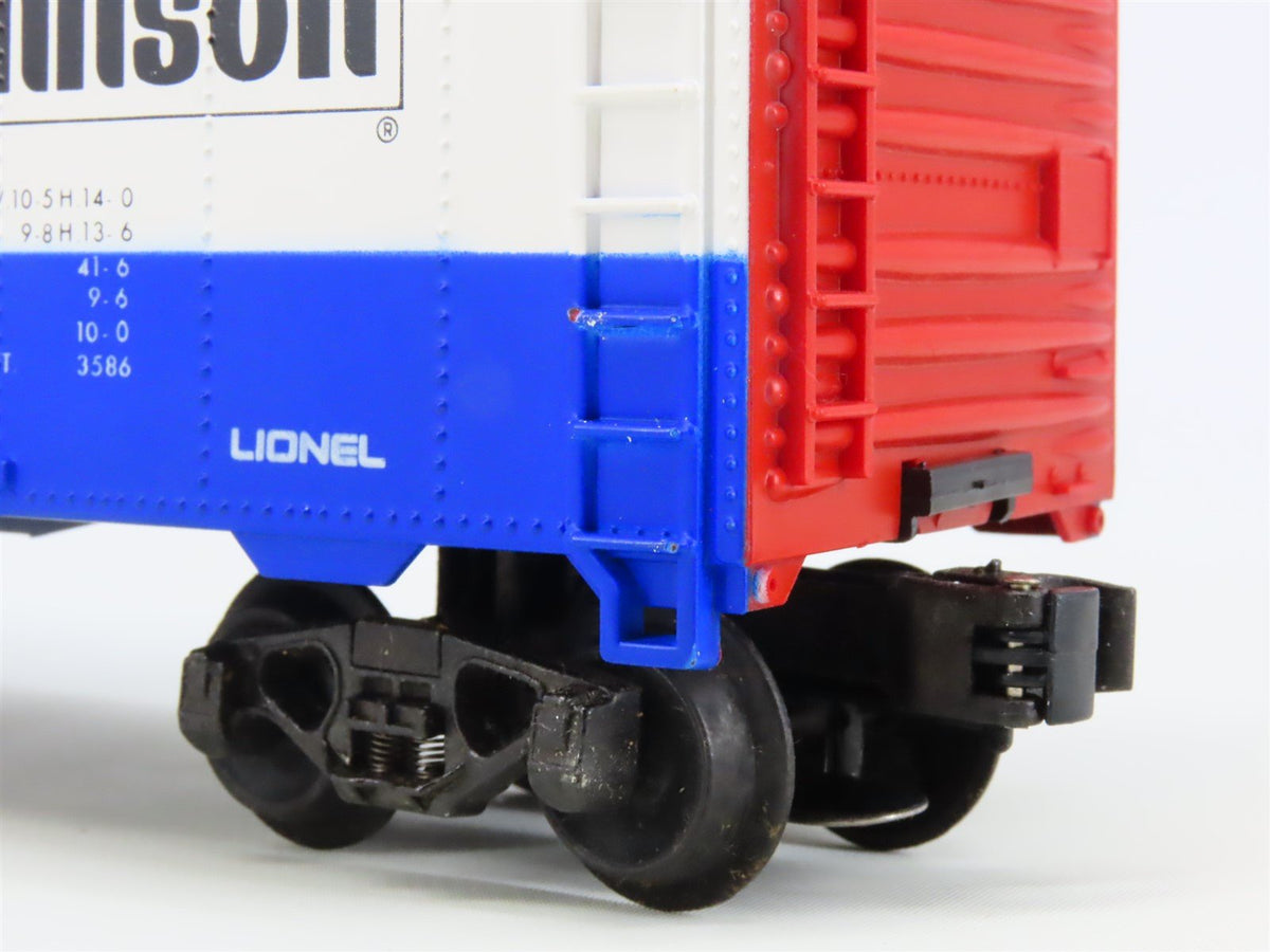 O Gauge 3-Rail Lionel 6-9803 JWAX Johnson Wax Single Door Box Car #9803