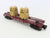 O Gauge 3-Rail Lionel 6-9389 Radioactive Waste Flat Car #9389 w/ Load