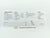 HO Scale Proto 2000 21082 GM&O Gulf Mobile & Ohio E6A Diesel Locomotive #100