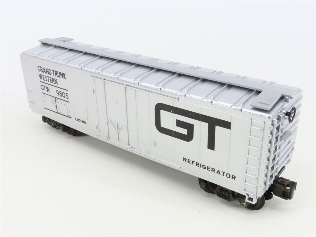 O Gauge 3-Rail Lionel 6-9805 GTW Grand Trunk Western Railroad Reefer #9805