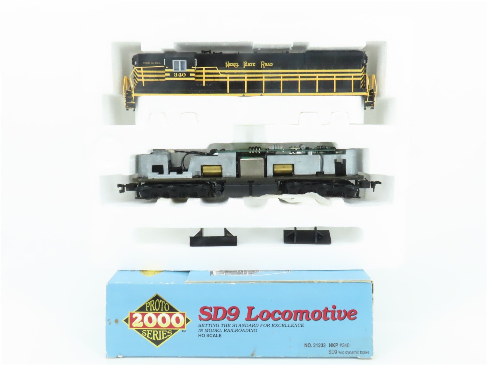 HO Scale Proto 2000 21233 NKP Nickel Plate Road SD9 Diesel Locomotive #340