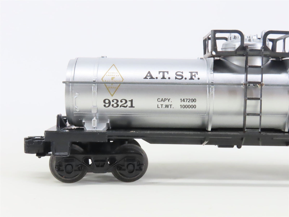 O Gauge 3-Rail Lionel 6-9321 ATSF Santa Fe Railroad Single Dome Tank Car #9321