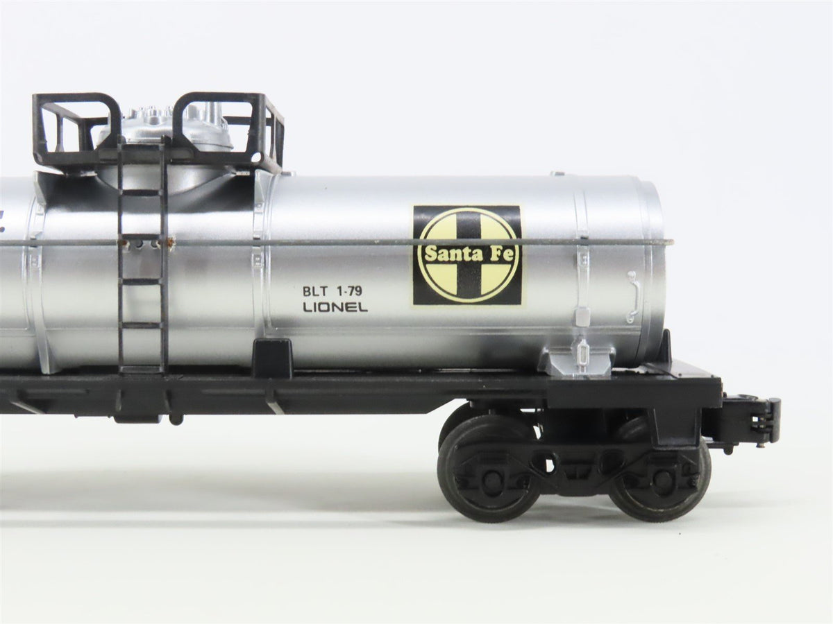 O Gauge 3-Rail Lionel 6-9321 ATSF Santa Fe Railroad Single Dome Tank Car #9321