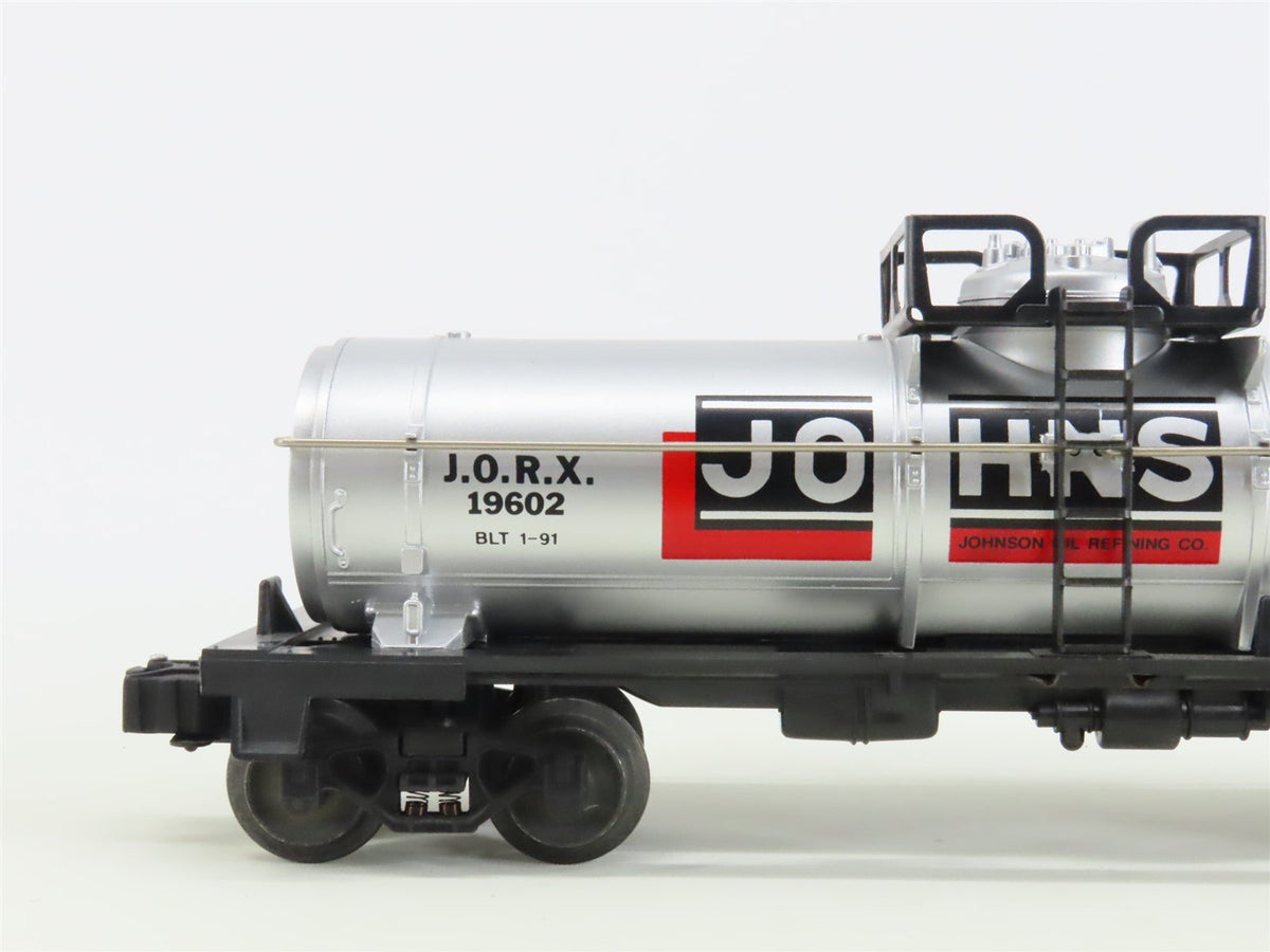 O Gauge 3-Rail Lionel 6-19602 JORX Johnson Oil Single Dome Tank Car #19602